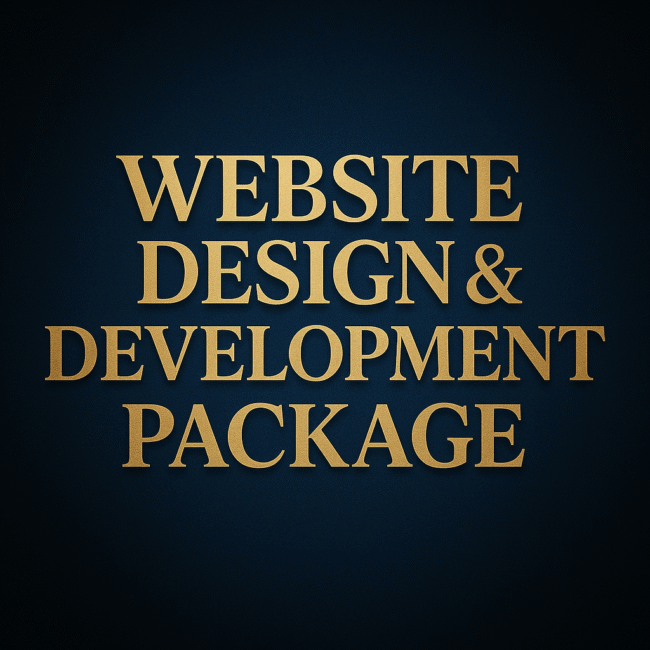 Website Design & Development Package