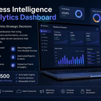 Business Intelligence & Analytics Dashboard